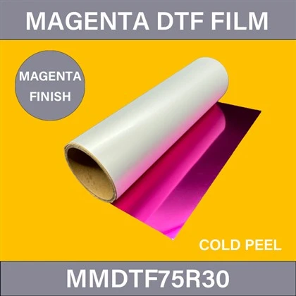 Magenta DTF folga rulosi
