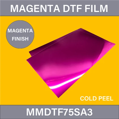 Magenta DTF uzatish varaqasi
